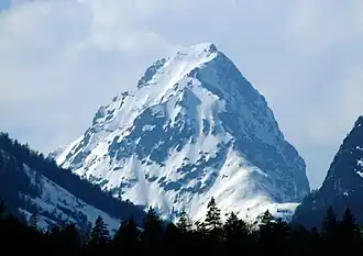 Gehrenspitze von Osten