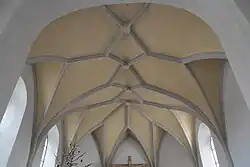 Netzgewölbe im Chor