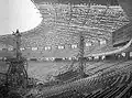 Das Stadion während des Baus 1962