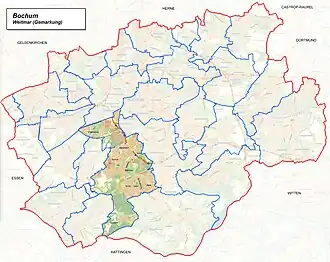 Lage von im Südwest