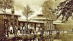 Das Gemeindebad Schönefeld um 1905