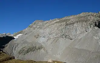 Gemsfairenstock, aufgenommen von der Claridenhütte