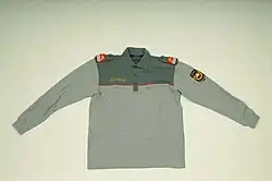 Langärmeliges Uniformpolo der Gendarmerie