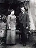 Annie und Louis Botha in Rustenburg, ca. 1915.