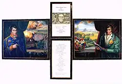 Triptychon von Bruni Braun in Dortmund-Scharnhorst