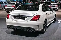 Heckansicht AMG C 43 (W&nbsp;205, 2018–2021)