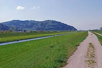 Der Geißkopf (Mitte) von Gengenbach gesehen