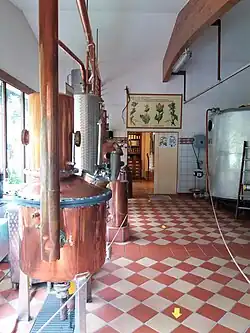 Brennanlage am Hauptsitz