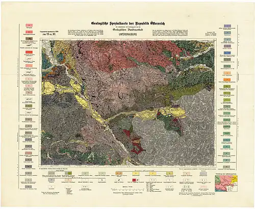 Geologie des Gebietes von Lavamünd