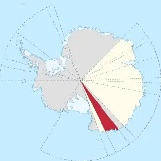 George V Land als Distrikt des Australischen Antarktisterritoriums