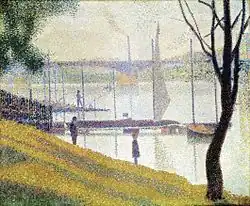 Georges Seurat: Le pont de Courbevoie, Courtauld Institute, London
