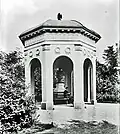 Der Pavillon im König-Albert-Park (nach 1908)