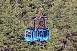 Gerlossteinbahn mit Doppelgondel