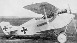 German AEG D.I fighter prototype.