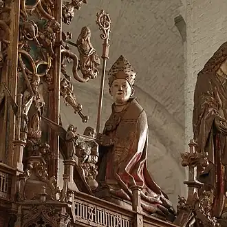 Der Stifter, Bischof Albert II. Krummendiek