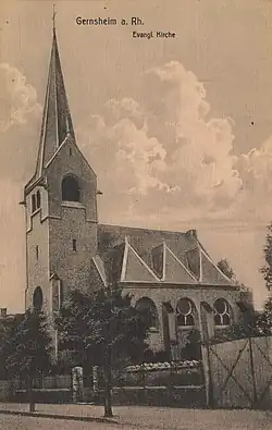 Aufnahme kurz nach Fertigstellung