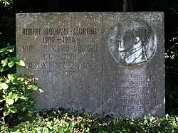 Gerold Eberhard (1824–1880) Lehrer, Autor. Grab, Friedhof Enzenbühl, Zürich