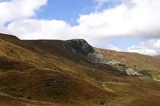 Gertrusk von den Meeraugen (Gertruskseen) aus gesehen
