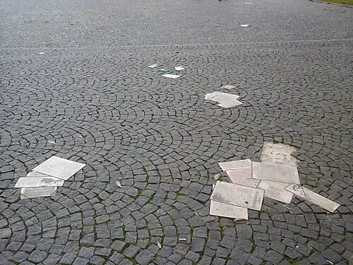 Blick auf Teile des Bodendenkmals