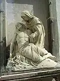 Pietà an der Stadtkirche