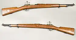 Gewehr M/38 von 1938–40 mit geradem Kammerstängel