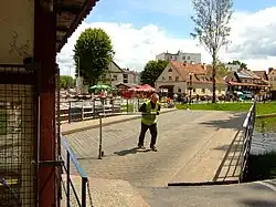 Drehbrücke über den Lötzener Kanal – Giżycko (Polen)