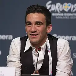 Gianluca Bezzina beim ESC 2013