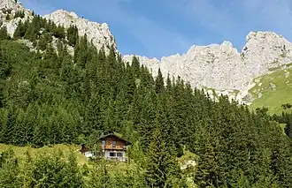 Gimpelalm vom Gimpelhaus