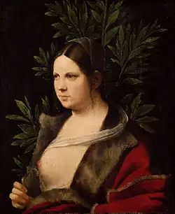 Bruststück Giorgione: Laura, 1506
