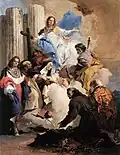 Tiepolo: Maria mit sechs Heiligen