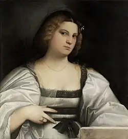 Dame in Weiß, Szépművészeti Múzeum, Budapest