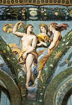 P5 – Venus begegnet Ceres und Juno Giulio Romano