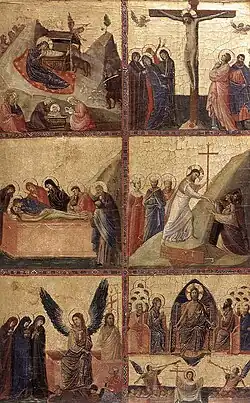 Geschichten aus dem Leben von Christus, von Giovanni Baronzio, um 1305, Galleria Nazionale d’Arte Antica, Rom