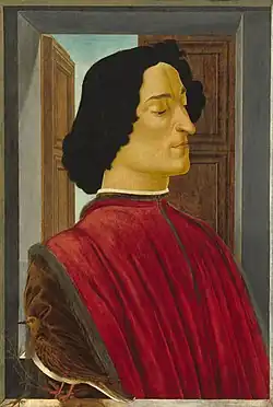 Alessandro Botticelli, Porträt des Giuliano de’ Medici, 1478–80, National Gallery of Art
