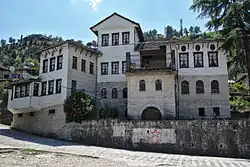 Osmanisches Haus in Gjirokastra im Süden Albaniens