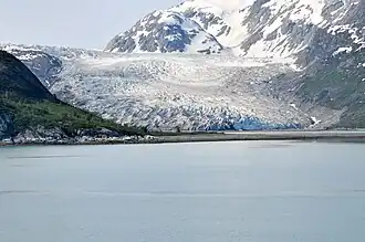 Reid-Gletscher im Jahr 2009