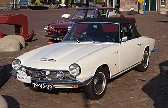 Glas 1300 GT (1966), geschlossen