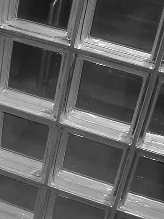 Glasbausteine aus Klarglas