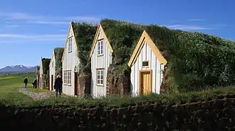 Die isländische Siedlung Glaumbær wurde im 11.&nbsp;Jahrhundert gegründet