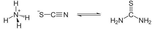 Gleichgewicht Ammoniumthiocyanat – Thioharnstoff