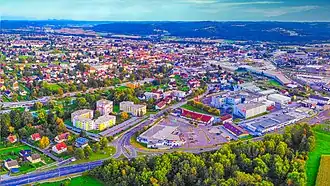 Luftbild von Gleisdorf (September 2019)