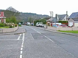 Straßenzug in Leswalt