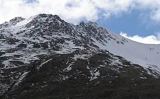 Blick von Norden aus dem oberen Glen Loyne auf den Gleouraich