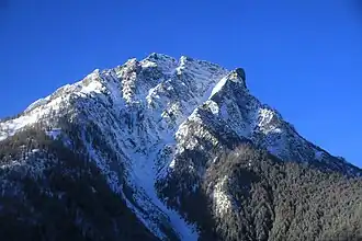 Glishorn im Winter vom Schallberg aus gesehen (2019)