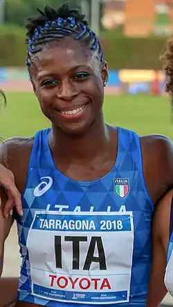 Gloria Hooper Rang fünf in 23,51&nbsp;s