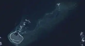 NASA-Bild der Îles Glorieuses