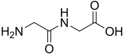 Strukturformel von Glycylglycin