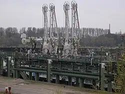 Godorfer Hafen – Flüssiggutlöschanlage (April&nbsp;2010)