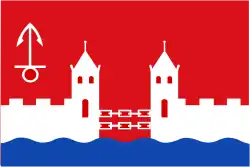 Flagge des Ortes Goedereede