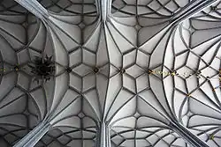 Gewölbe im Mittelschiff